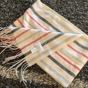 Soft and warm, Charter Club stripped scarf